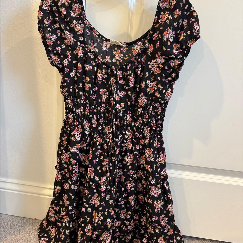 The General Good flowered mini dress size M
